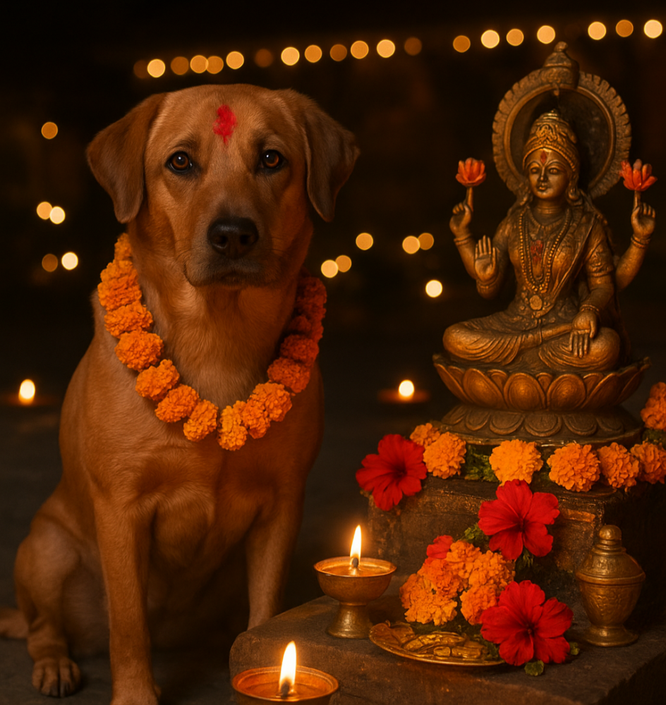 आज कुकुर तिहार, नरक चतुर्दशी र लक्ष्मीपूजा एकैदिन मनाइँदै आज कुकुर तिहार, नरक चतुर्दशी र लक्ष्मीपूजा एकैदिन मनाइँदै