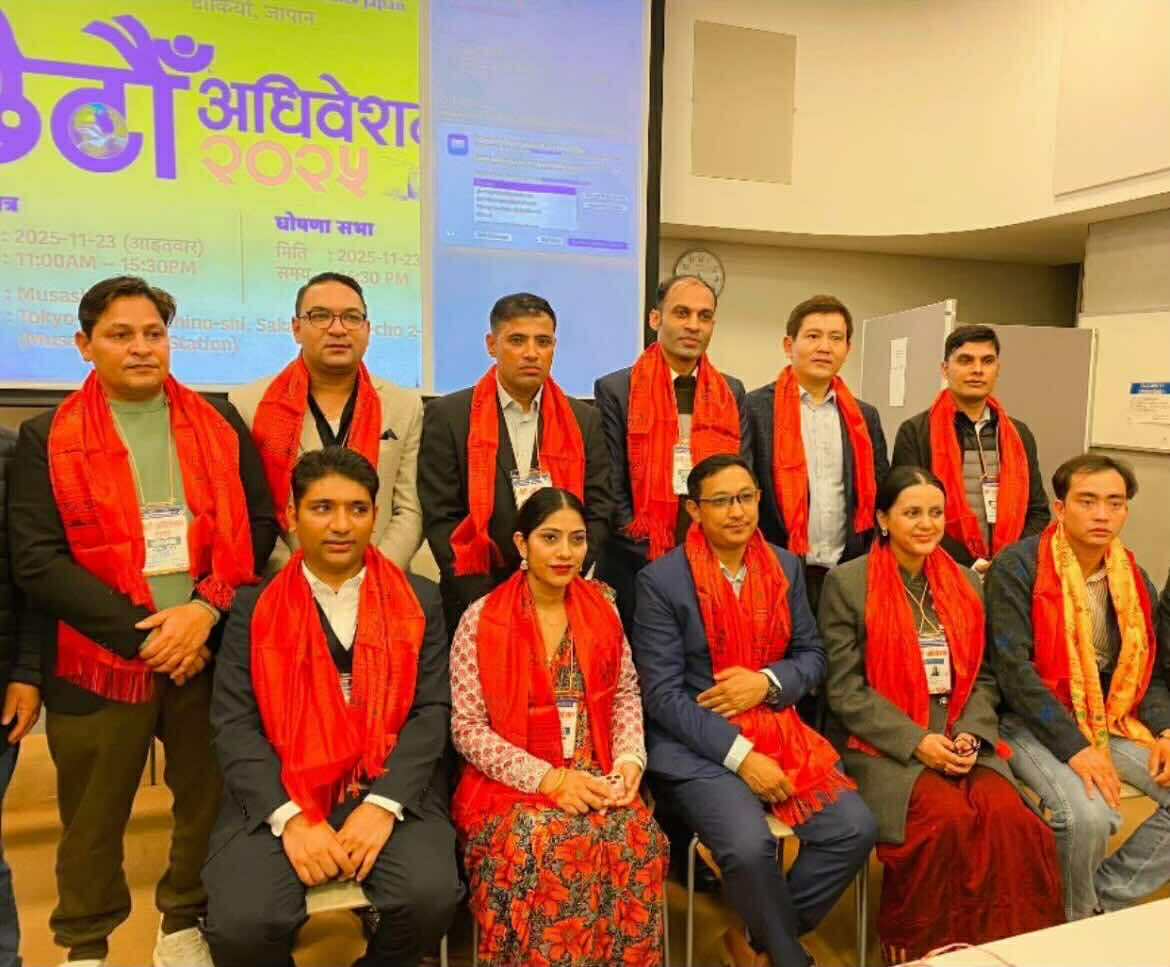 नेपाल पत्रकार महासंघ जापानको अध्यक्षमा रविन्द्र गोर्खाली विजयी