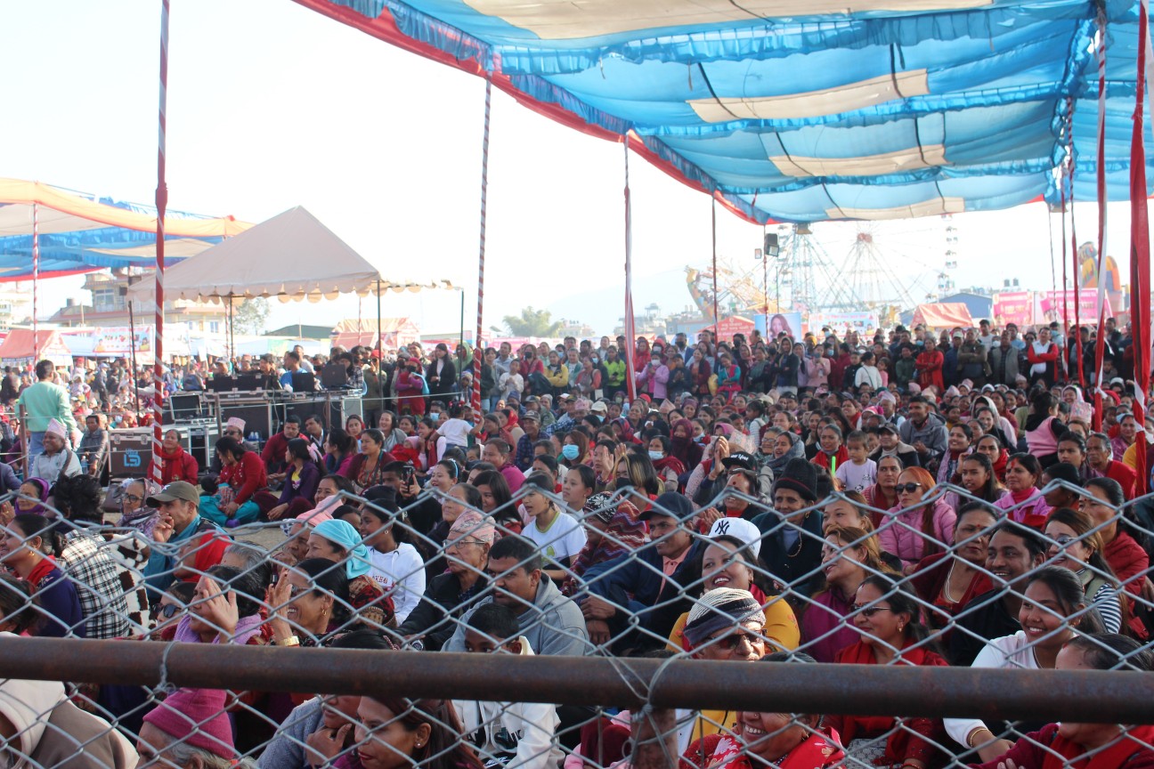 लेखनाथ महोत्सवमा दर्शकको घुइँचो