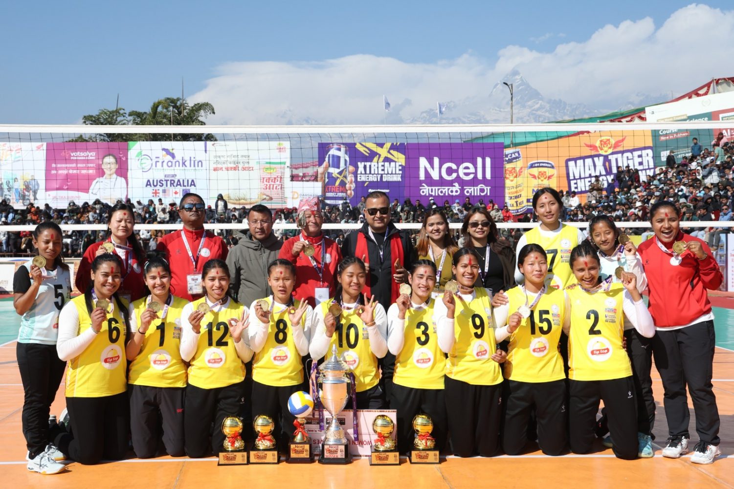 पुलिसलाई हराउँदै न्यू डायमण्डले जित्यो टाइगर कपको महिलातर्फको उपाधि