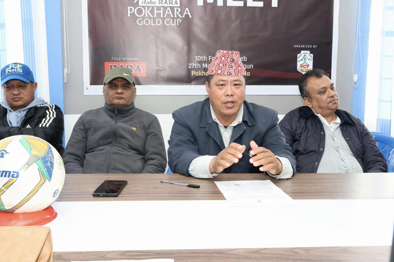 २५औं आहा रारा पोखरा गोल्ड कप आगामी २७ गतेदेखि, विजेताले १४ लाख रुपैयाँ पाउने २५औं आहा रारा पोखरा गोल्ड कप आगामी २७ गतेदेखि, विजेताले १४ लाख रुपैयाँ पाउने