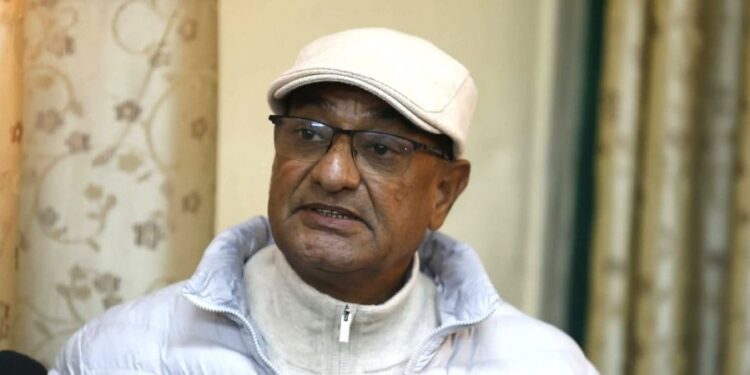 पूर्व गृहमन्त्री रमेश लेखक पक्राउ