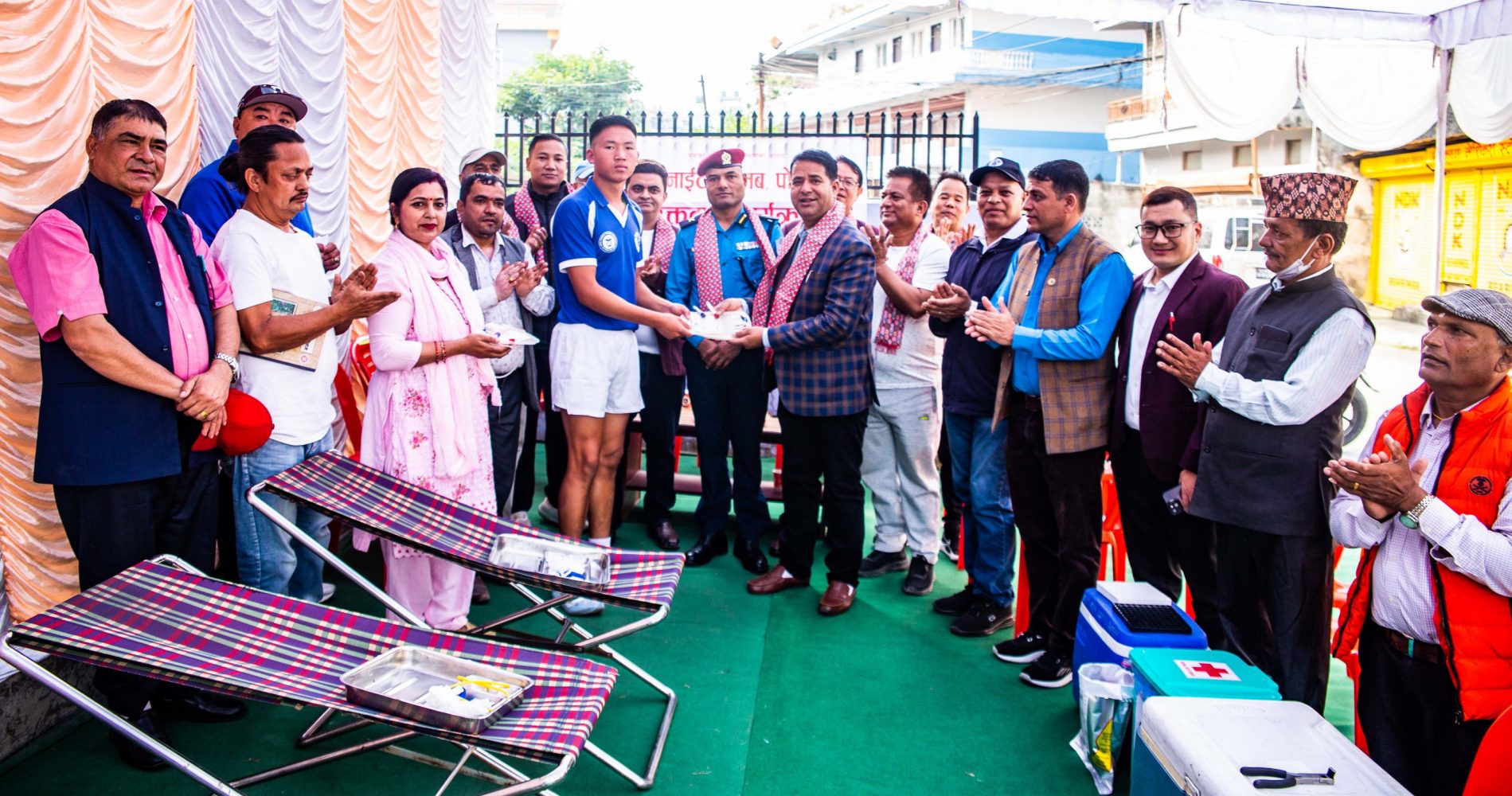 युनाईटेडको रक्तदानमा ५३ युनिट रगत संकलन